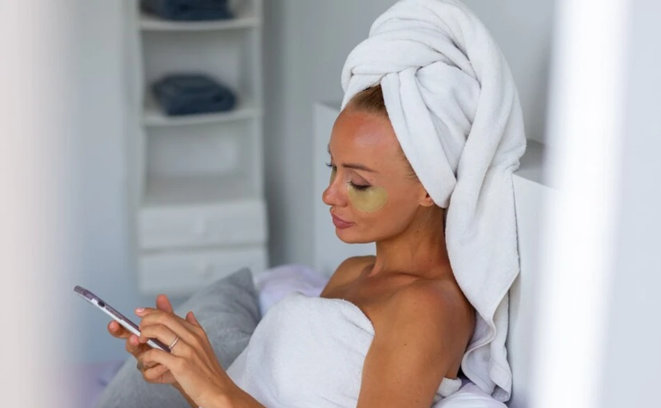 soins peau après cabine bronzage