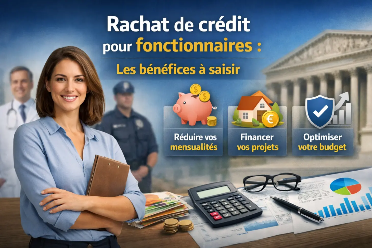 Rachat de crédit pour fonctionnaires : les bénéfices à saisir